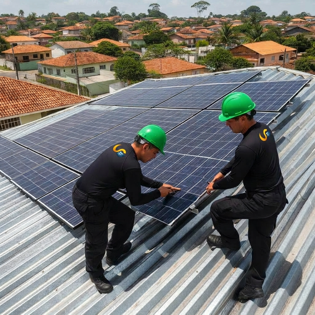 Instalação Fotovoltaica Residencial
